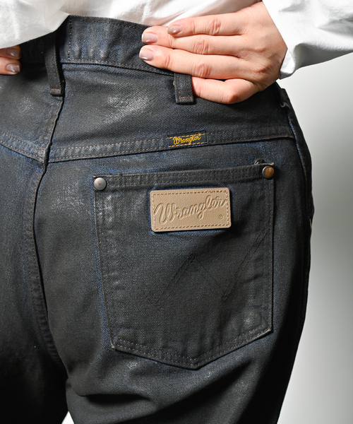 Wrangler（ラングラー）の「Wrangler 別注 COATING PANTS：デニムパンツ（デニムパンツ・レディース・ブラウン・27/28/29）」の16枚目の写真