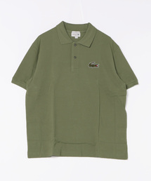 タグ有LACOSTEラコステl1212 CLASSIC FITsize3グリーン lacoste ラコステ l1212」に該当するグリーン・カーキ/緑色系の