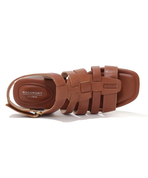 ROCKPORT(ロックポート)の「【WOMEN】 ティンズリー ウーブン サンダル(サンダル・レディース・ブラウン・25.0cm/24.0cm/23.0cm/24.5cm/23.5cm/22.5cm)」の6枚目の写真