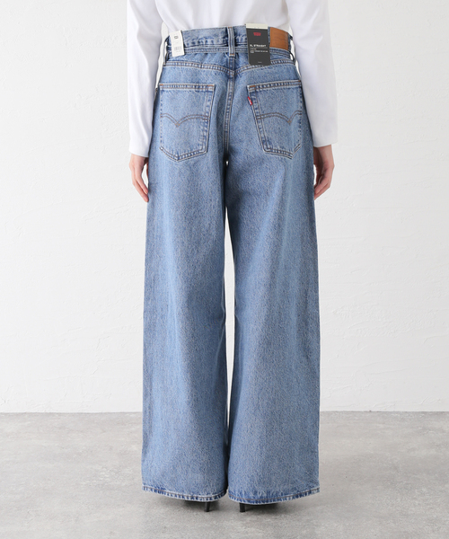 OUTDOOR PRODUCTS（アウトドアプロダクツ）の「LEVIS XL STRAIGHT（スラックス・レディース・ブルー/ブラック・25cm/26cm/27cm）」の10枚目の写真