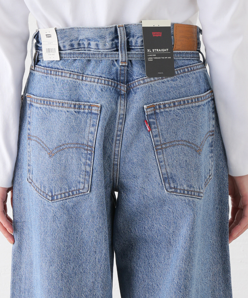 OUTDOOR PRODUCTS（アウトドアプロダクツ）の「LEVIS XL STRAIGHT（スラックス・レディース・ブルー/ブラック・25cm/26cm/27cm）」の8枚目の写真