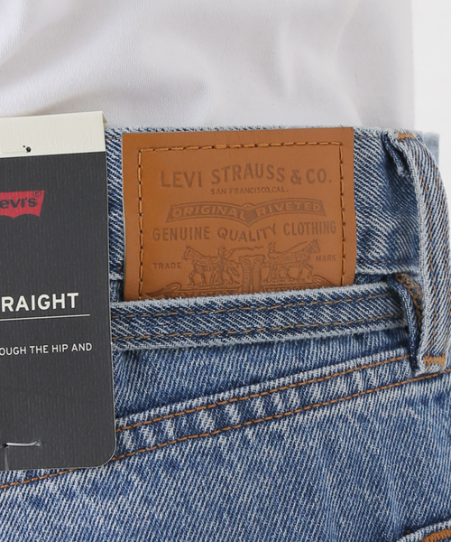 OUTDOOR PRODUCTS（アウトドアプロダクツ）の「LEVIS XL STRAIGHT（スラックス・レディース・ブルー/ブラック・25cm/26cm/27cm）」の7枚目の写真