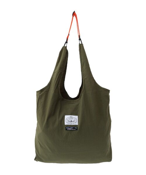 POLeR(ポーラー)の「【POLeR/ポーラー 別注】ストラップショッピングバッグ(エコバッグ/サブバッグ・レディース・グレー/オリーブ・FREE)」の19枚目の写真