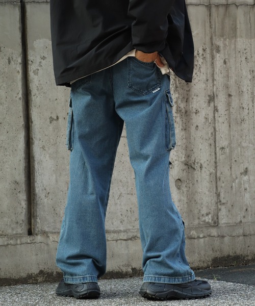 CORPUS SELECT(コーパストーキョー)の「【THRASHER/スラッシャー】9ポケットカーゴデニムパンツ(デニムパンツ・メンズ・ブラック/ブルー・LL/L/M)」の10枚目の写真