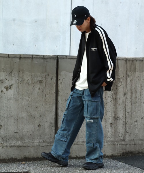 CORPUS SELECT(コーパストーキョー)の「【THRASHER/スラッシャー】9ポケットカーゴデニムパンツ(デニムパンツ・メンズ・ブラック/ブルー・LL/L/M)」の13枚目の写真
