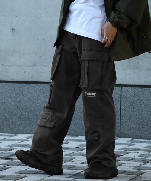 CORPUS SELECT(コーパストーキョー)の「【THRASHER/スラッシャー】9ポケットカーゴデニムパンツ(デニムパンツ・メンズ・ブラック/ブルー・LL/L/M)」の15枚目の写真