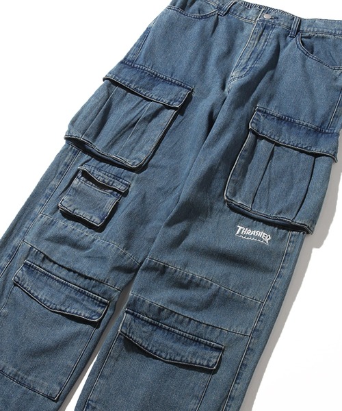 カーゴパンツ（スラッシャー） THRASHER スラッシャー パンツ カーゴ カーゴパンツ ワイド