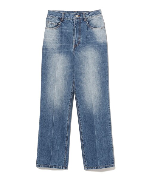 B:MING by BEAMS（ビーミングバイビームス）の「ambiance / Center Line Denim Pants（S～L）（デニムパンツ・レディース・ブラック/ブルー・SMALL/MEDIUM/LARGE）」の15枚目の写真