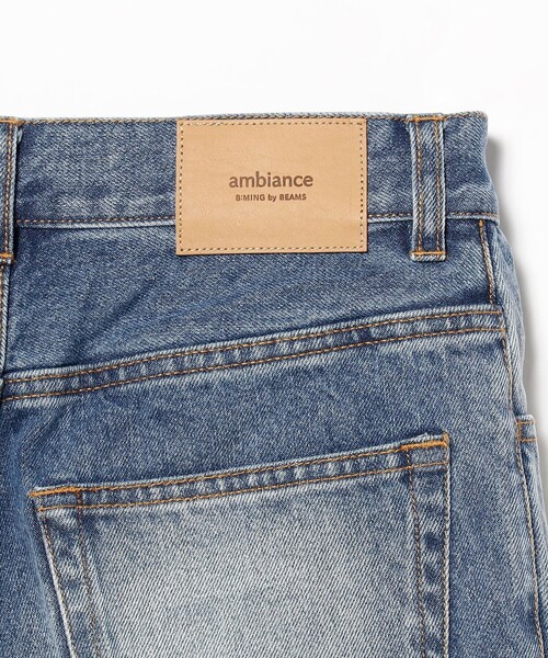 B:MING by BEAMS（ビーミングバイビームス）の「ambiance / Center Line Denim Pants（S～L）（デニムパンツ・レディース・ブラック/ブルー・SMALL/MEDIUM/LARGE）」の20枚目の写真