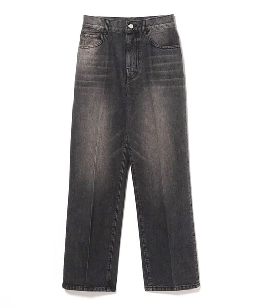 B:MING by BEAMS（ビーミングバイビームス）の「ambiance / Center Line Denim Pants（S～L）（デニムパンツ・レディース・ブラック/ブルー・SMALL/MEDIUM/LARGE）」の22枚目の写真