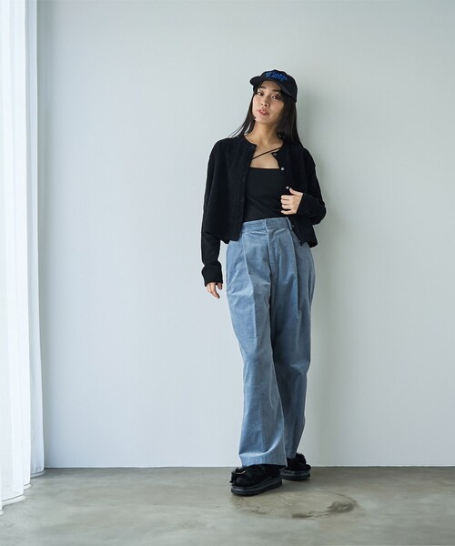 MOHI(モヒ)の「MOHI(モヒ)AFELPADO MUTON/ムートンサンダル(サンダル・レディース・ベージュ/オフホワイト/ブラック・23.5cm)」の6枚目の写真