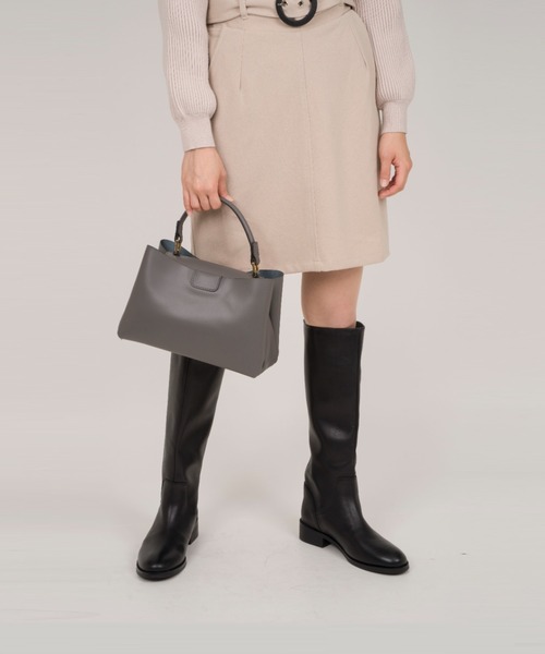 REMME（レメ）の「【REMME/レメ】バックジップ ロングブーツ（ブーツ