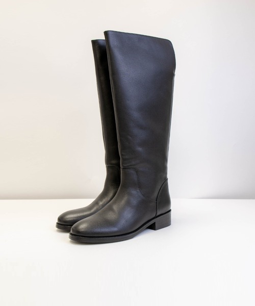 ⭐️未使用⭐️　REMME　レメ　ロングブーツ　バックジップ　ブラック　レザー Ray BEAMS（レイ ビームス）REMME / バック ジップ ブーツ