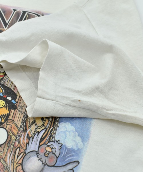 VINTAGE（ヴィンテージ）の「【ヴィンテージ古着】90’s Garfield “LONDON” キャラクターTシャツ（Tシャツ/カットソー・メンズ・ホワイト・LARGE）」の8枚目の写真