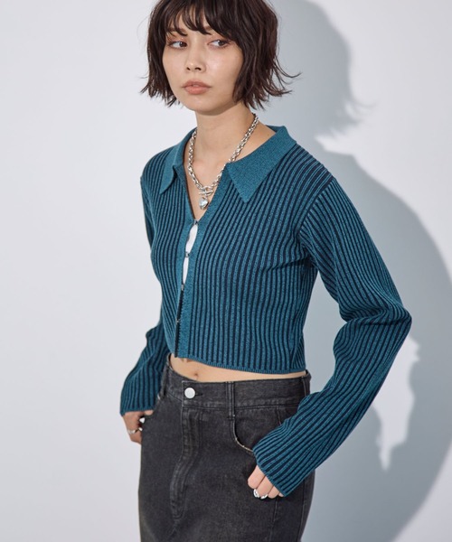 PAGEBOY（ページボーイ）の「エリツキホックリブTOPS（ニット