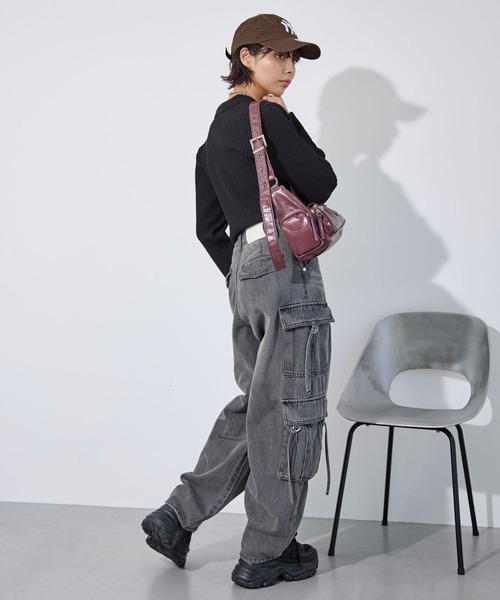 えりページ PAGEBOY（ページボーイ）の「エリツキホックリブTOPS（ニット