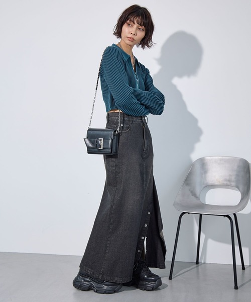 えりページ PAGEBOY（ページボーイ）の「エリツキホックリブTOPS（ニット