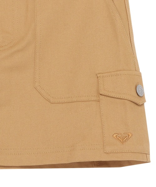 ROXY(ロキシー)の「HITCHHIKKER'S SKIRT/ロキシーミニスカート(ワンピース・レディース・ホワイト/ブラック/ベージュ・LARGE/MEDIUM/SMALL)」の4枚目の写真