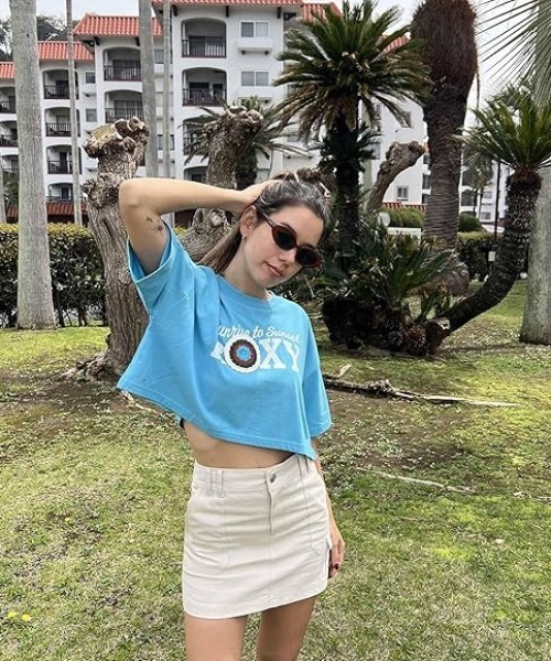 ROXY(ロキシー)の「HITCHHIKKER'S SKIRT/ロキシーミニスカート(ワンピース・レディース・ホワイト/ブラック/ベージュ・LARGE/MEDIUM/SMALL)」の17枚目の写真
