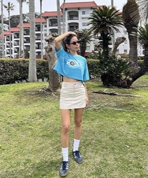 ROXY(ロキシー)の「HITCHHIKKER'S SKIRT/ロキシーミニスカート(ワンピース・レディース・ホワイト/ブラック/ベージュ・LARGE/MEDIUM/SMALL)」の19枚目の写真