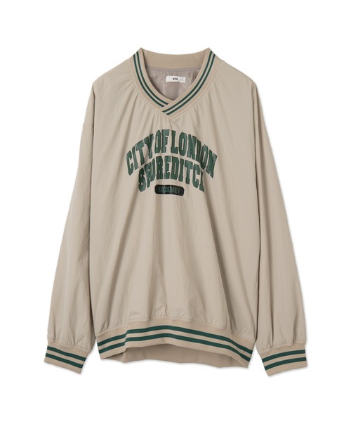 カレッジロゴ ナイロンプルオーバー WESTSEA] 商品詳細