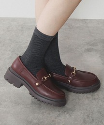 NICAL（ニカル）の「【本革】【NICAL】3WAYパーツトラックソールローファー/544313（ローファー）」