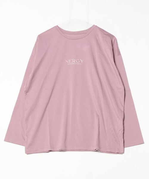 tシャツ ナージージャパン NERGY ルーズシルエットロングTシャツ_ レディース セール】ナージージャパン NERGY ルーズシルエットロングTシャツ