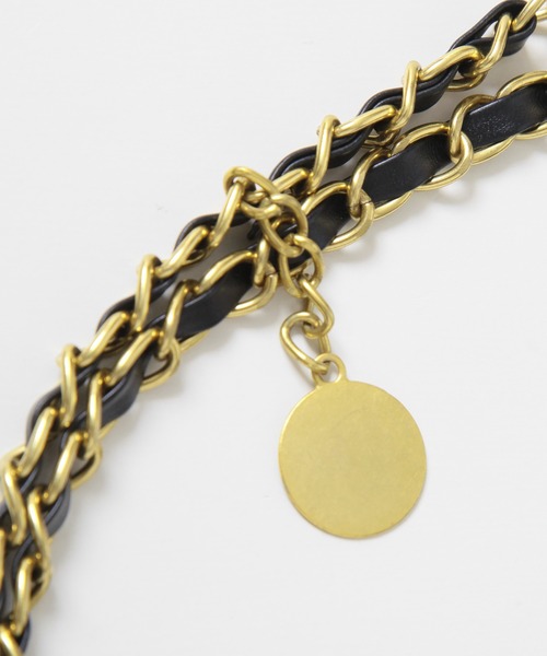 Julia Boutique（ジュリアブティック）の「キルティングチェーントートバッグ（トートバッグ・レディース・オフホワイト/ブラック/ブラウン・ONE）」の12枚目の写真