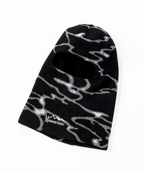 MANASTASH（マナスタッシュ）の「MANASTASH/マナスタッシュ/LITHIUM BALACRAVA/リチウムバラクラバ（ニットキャップ/ビーニー・メンズ・グレー/ブラック・F）」の16枚目の写真