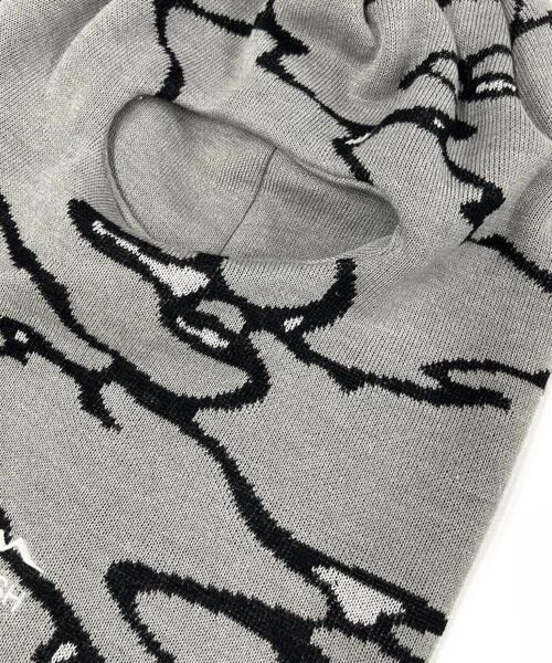 MANASTASH（マナスタッシュ）の「MANASTASH/マナスタッシュ/LITHIUM BALACRAVA/リチウムバラクラバ（ニットキャップ/ビーニー・メンズ・グレー/ブラック・F）」の13枚目の写真