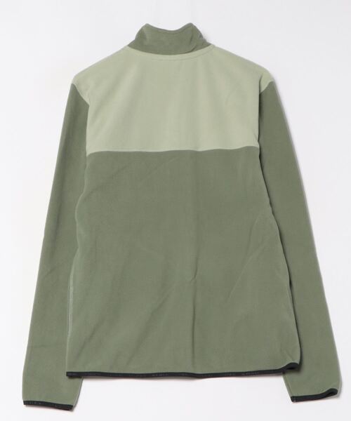 Quiksilver（クイックシルバー）の「AKER FZ FLEECE/クイックシルバーカラーブロックデザインジップフリース（ブルゾン・メンズ・カーキ/ブラック・X-LARGE/SMALL/MEDIUM/LARGE）」の8枚目の写真