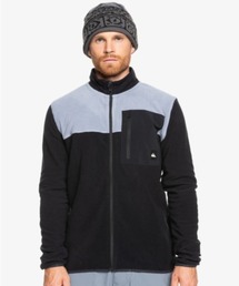AKER FZ FLEECE/クイックシルバーカラーブロックデザインジップフリース