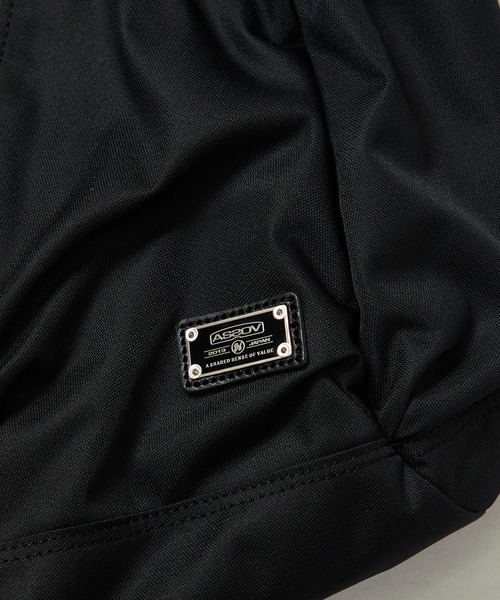 AS2OV(アッソブ)の「【AS2OV/アッソブ】別注 スリングバッグ(ボディバッグ/ウエストポーチ・メンズ・ブラック・FREE)」の7枚目の写真