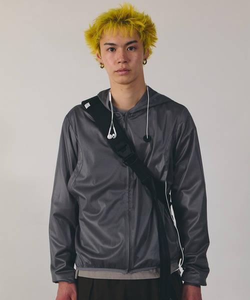 AS2OV(アッソブ)の「【AS2OV/アッソブ】別注 スリングバッグ(ボディバッグ/ウエストポーチ・メンズ・ブラック・FREE)」の13枚目の写真