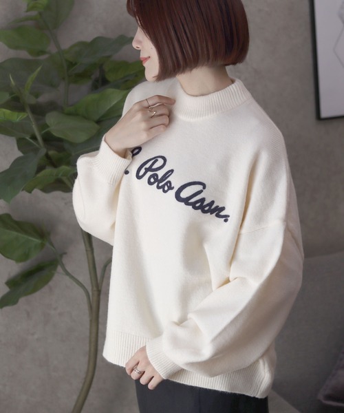 セール】U.S. POLO ASSN.（ユーエスポロアッスン）チェーンロゴ刺繍