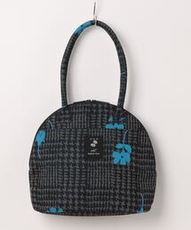 ニットジャカードボストンバッグ
