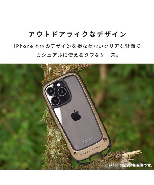 ROOT CO.(ルート)の「iPhone 16/16 Pro/16e/15/14/13 専用 ROOT CO. GRAVITY Shock Resist Case +Hold. スマホケース(スマホケース/カバー・メンズ・ブラック/カーキ/アッシュブラウン/ホワイト/イエロー・iPhone 16 Pro/iPhone 16/iPhone 16e/iPhone 13/14/15)」の7枚目の写真
