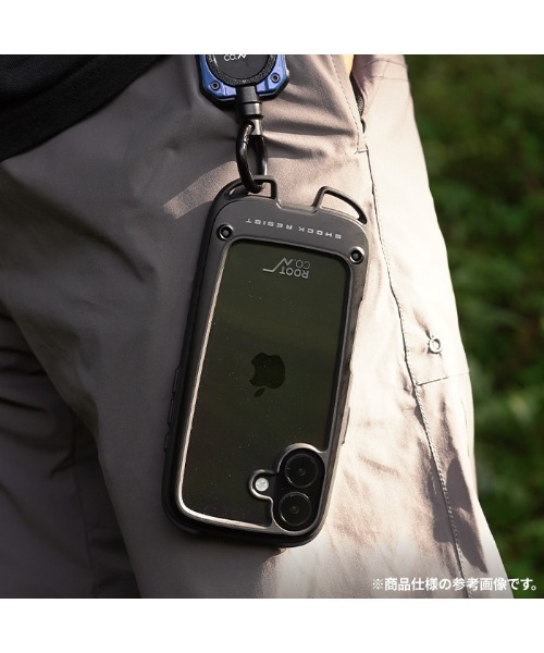 ROOT CO.(ルート)の「iPhone 16/16 Pro/16e/15/14/13 専用 ROOT CO. GRAVITY Shock Resist Case +Hold. スマホケース(スマホケース/カバー・メンズ・ブラック/カーキ/アッシュブラウン/ホワイト/イエロー・iPhone 16 Pro/iPhone 16/iPhone 16e/iPhone 13/14/15)」の9枚目の写真
