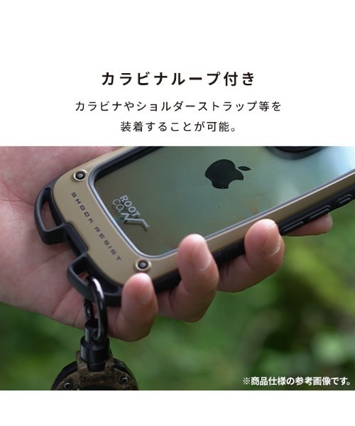 iPhone 16/16 Pro/16e/15/14/13 専用 ROOT CO. GRAVITY Shock