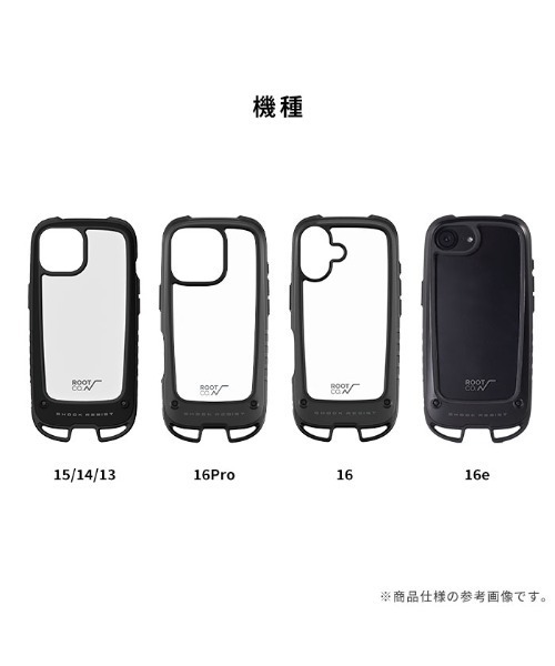 ROOT CO.(ルート)の「iPhone 16/16 Pro/16e/15/14/13 専用 ROOT CO. GRAVITY Shock Resist Case +Hold. スマホケース(スマホケース/カバー・メンズ・ブラック/カーキ/アッシュブラウン/ホワイト/イエロー・iPhone 16 Pro/iPhone 16/iPhone 16e/iPhone 13/14/15)」の22枚目の写真
