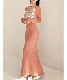 RESEXXY | ロゴジャカードマーメイドワンピース(ワンピース)