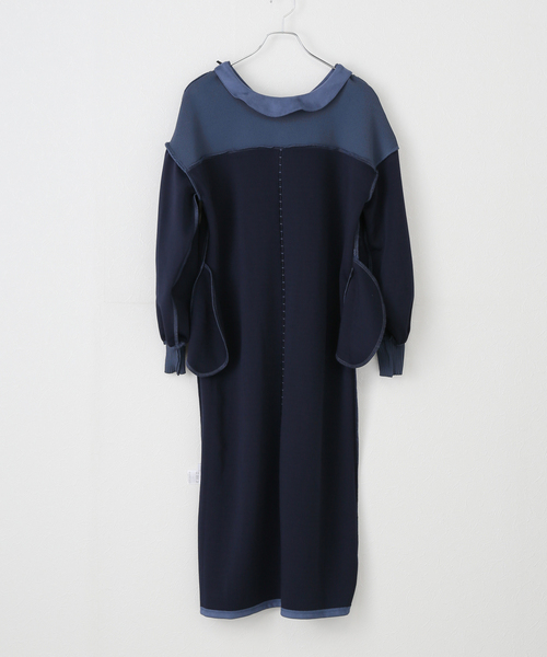 La TOTALITE（ラトータリテ）の「2WAYフェイクスエードワンピース（ワンピース・レディース・ブラック/ホワイト/ブルー・FREE）」の18枚目の写真
