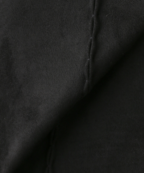 La TOTALITE（ラトータリテ）の「2WAYフェイクスエードワンピース（ワンピース・レディース・ブラック/ホワイト/ブルー・FREE）」の10枚目の写真