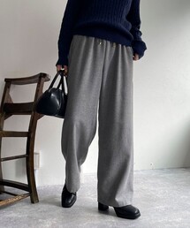 fredy emue | ウール混ウォッシャブルイージーパンツ(その他パンツ)