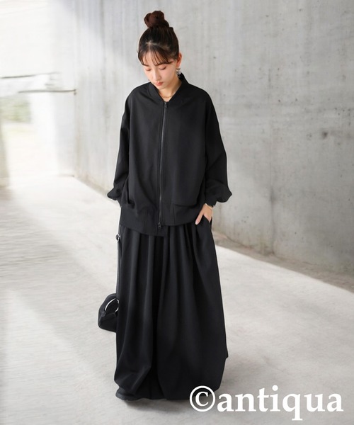 デザインアシメジャケット（その他アウター）｜antiqua（アンティカ）