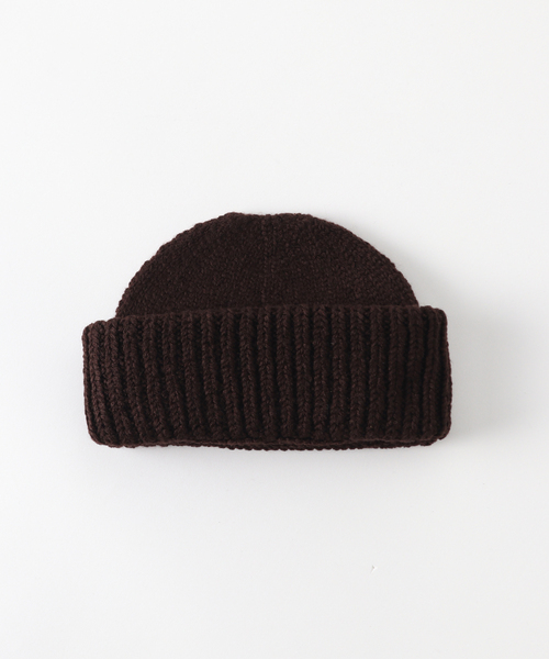 RACAL(ラカル)の「RACAL / ラカル WHOLE GARMENT KNIT WATCH(キャップ・メンズ・ブラック/チャコールグレー/オレンジ/アイボリー/ブラウン・FREE)」の7枚目の写真