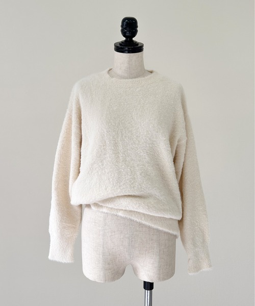 フェザーヤーンプルオーバー（ニット/セーター）｜Virca（ヴィルカ）