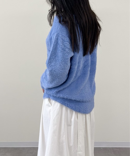フェザーヤーンプルオーバー（ニット/セーター）｜Virca（ヴィルカ）