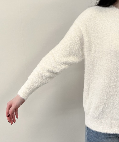 フェザーヤーンプルオーバー（ニット/セーター）｜Virca（ヴィルカ）