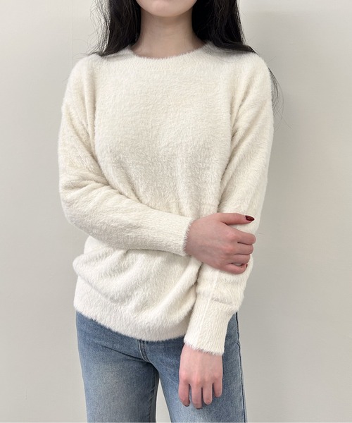 フェザーヤーンプルオーバー（ニット/セーター）｜Virca（ヴィルカ）